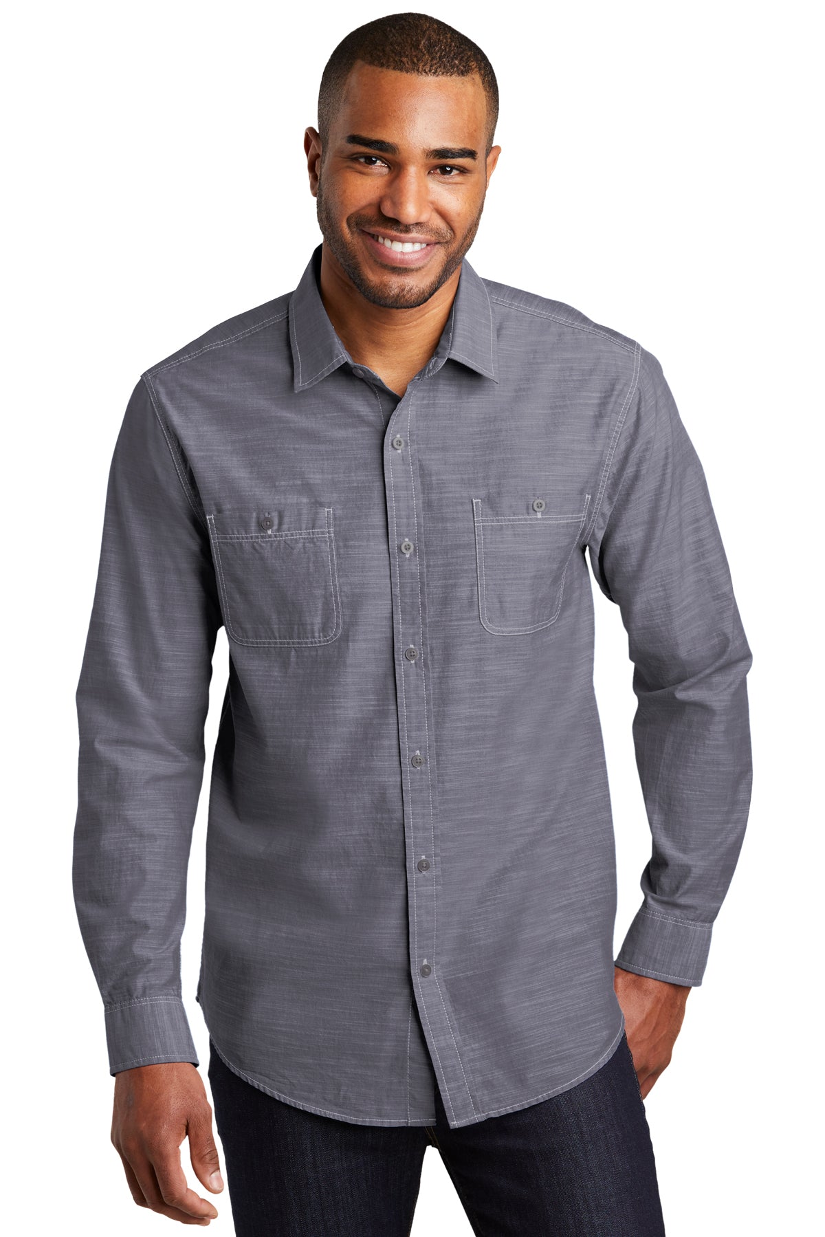 Flamed Chambray Shirt Port Authority ®  Ref W380