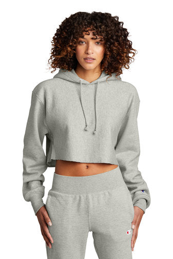 Reverse Weave ® Cropped Cut-Off Hooded Sweatshirt - Ref: RW01W