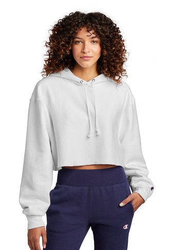 Reverse Weave ® Cropped Cut-Off Hooded Sweatshirt - Ref: RW01W