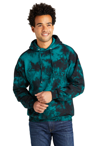 Port & Company® Crystal Tie-Dye Pullover Hoodie