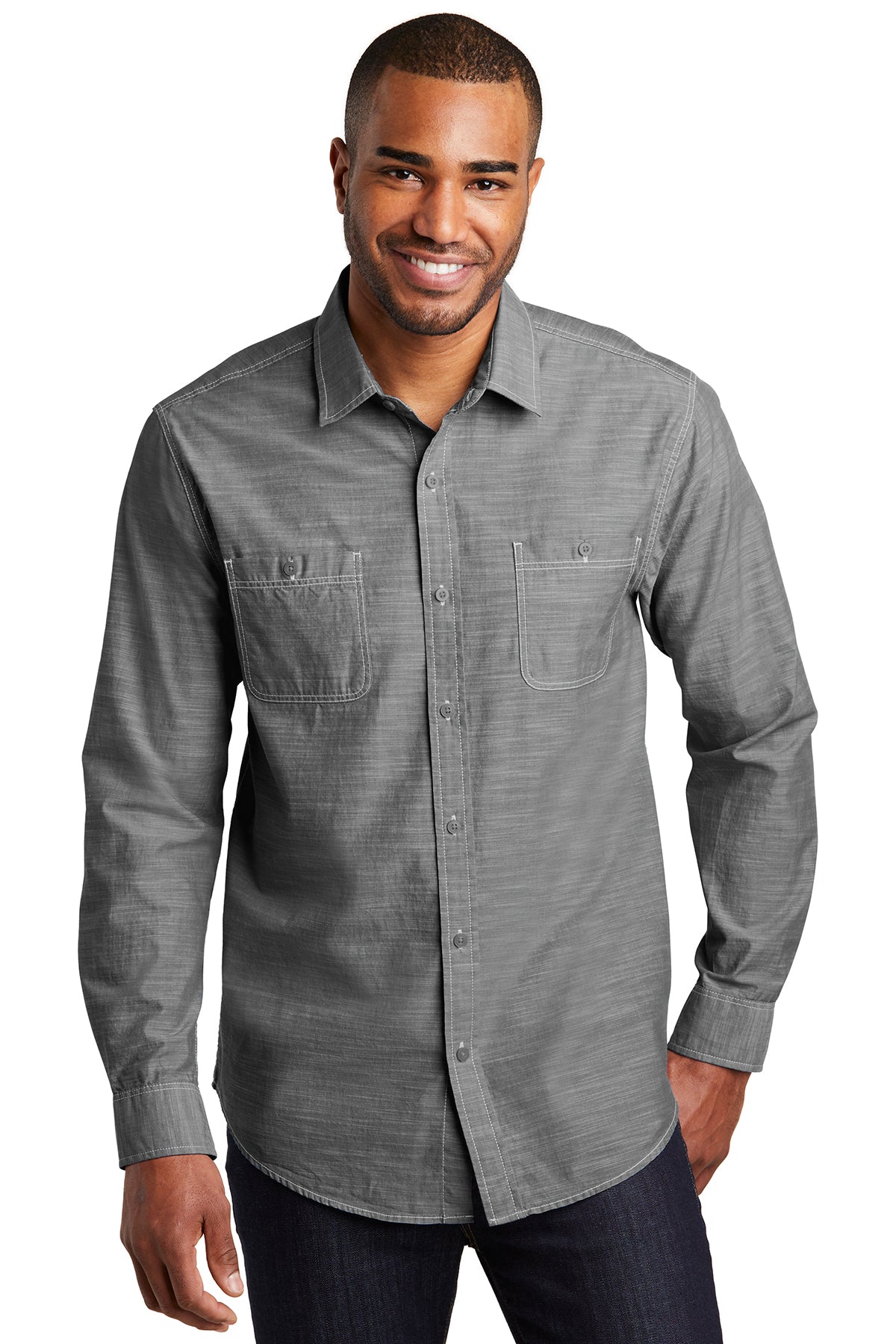 Flamed Chambray Shirt Port Authority ®  Ref W380